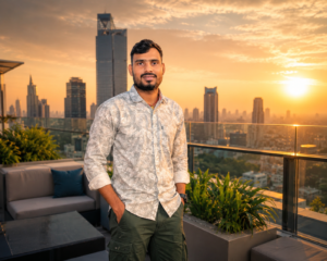 Luxury Travel Influencer Portrait