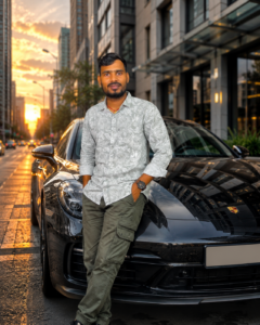 Luxury Sports Car Lifestyle Photo