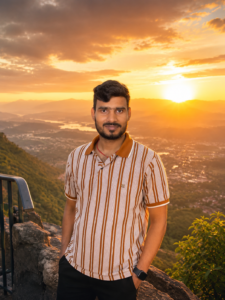 Luxury Travel Sunset Portrait